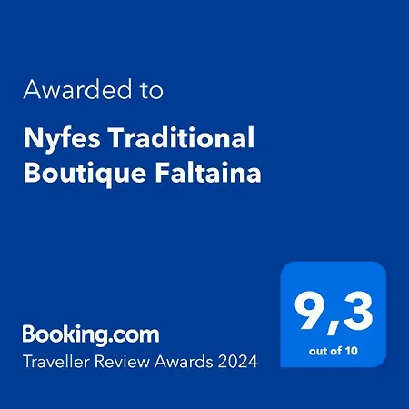 Nyfes Traditional Boutique Faltaina Prázdninový dům